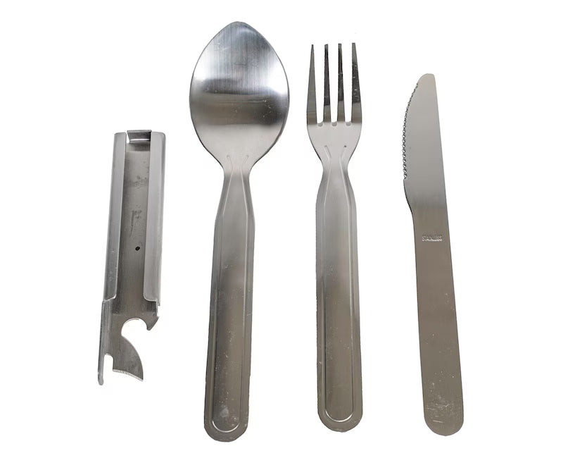 Couverts Army inox â set 3 piĂšces MIL-TEC