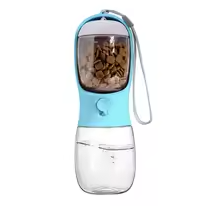 Distributeur de nourriture pour chiens et chats 300ml d'eau et 100g de croquette