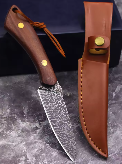 Couteau de chasse USA avec fourreau NEUNOEIL