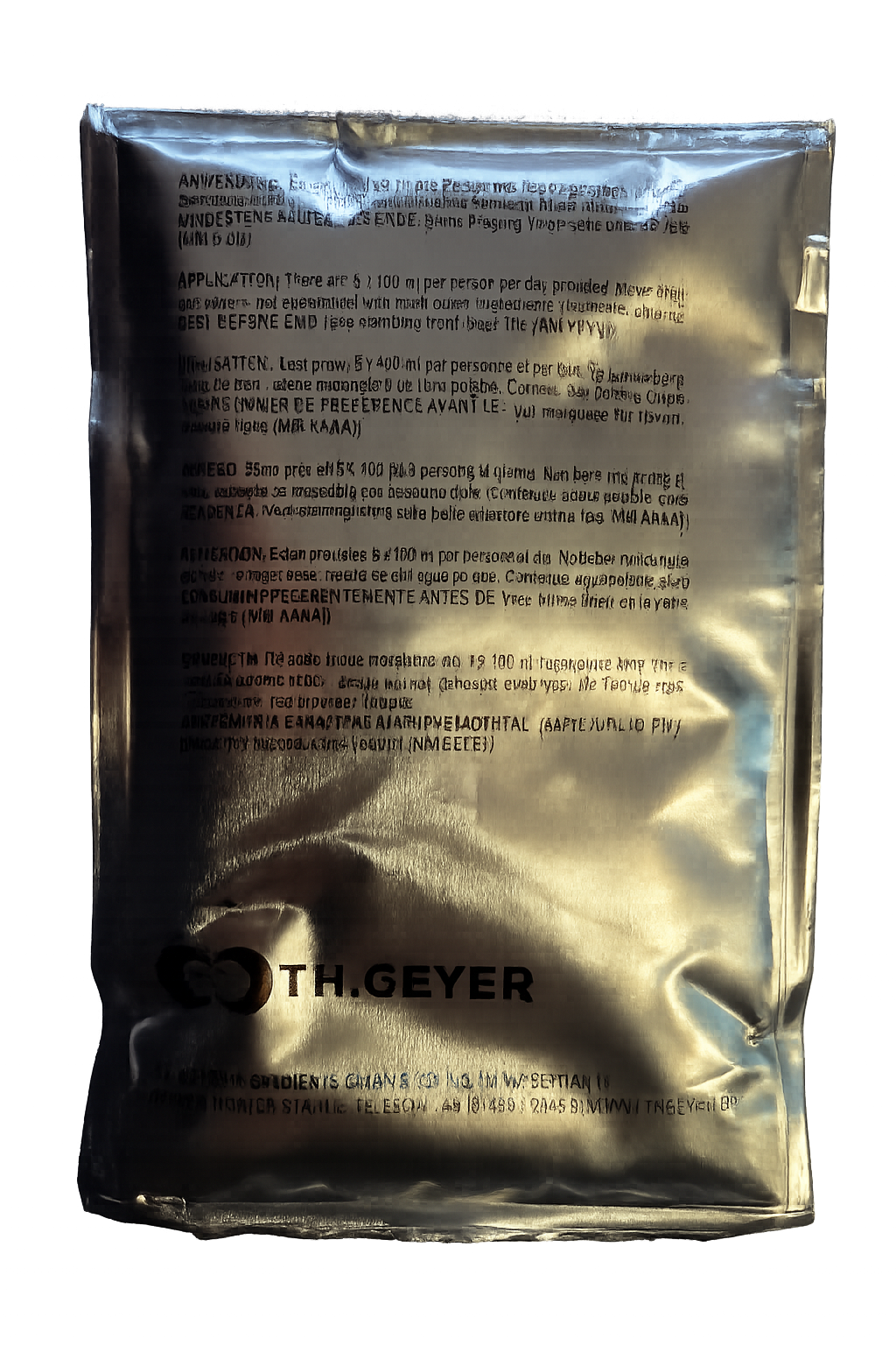 Eau potable BW – 100 ml conservation 10 ans MIL-TEC