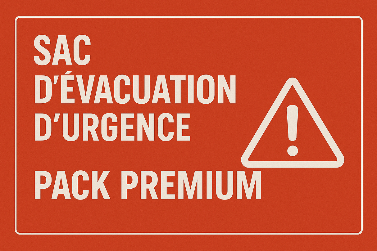 Sac d'évacuation Pack Premium NOS-X