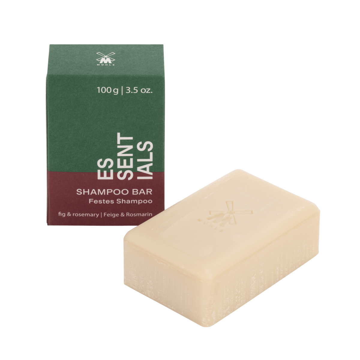 Shampoing solide – 100g – Figue & Romarin MÜHLE