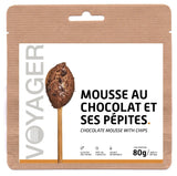 Mousse au chocolat et ses pépites lyophilisée -80g-348kcal VOYAGER