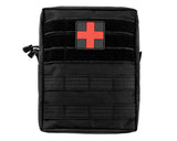 Trousse de secours LEINA PRO – 43 pièces – Noir MIL-TEC