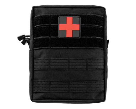 Trousse de secours LEINA PRO – 43 pièces – Noir MIL-TEC