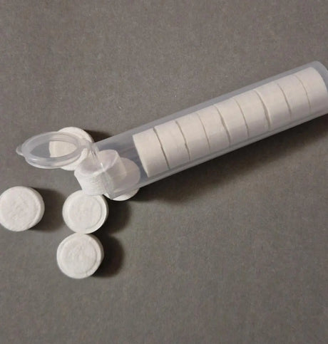 Lot de 10 serviettes compressées de voyage en coton NEUNOEIL