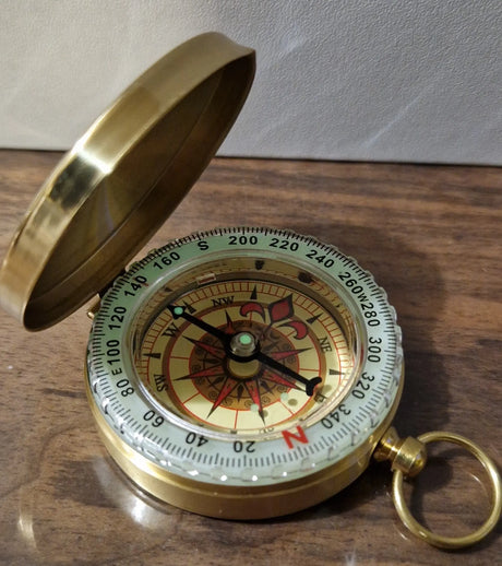 Boussole à gousset étanche en laiton NEUNOEIL