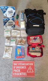 Pack Essentiel Sac d’évacuation NOS-X