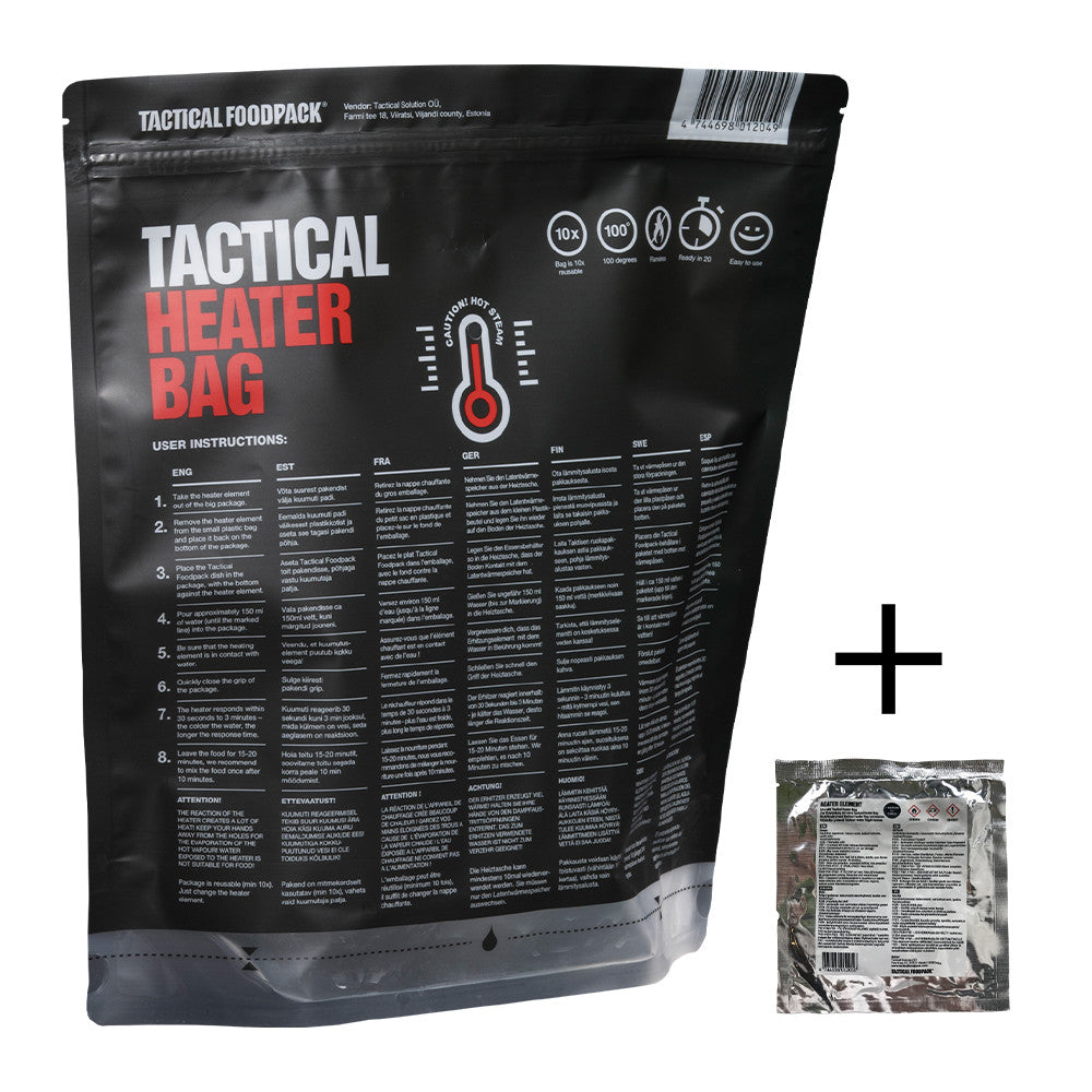 Kit chauffant sans flamme Tactical Ration Bag A10