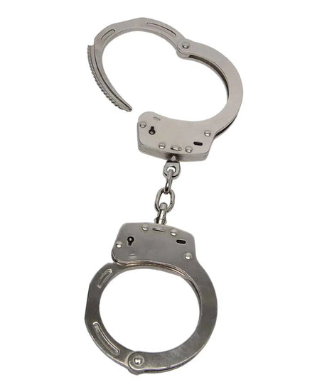 Menottes en Acier Nickelé - Double Sécurité GKPro