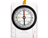 Boussole de carte avec loupe MIL-TEC