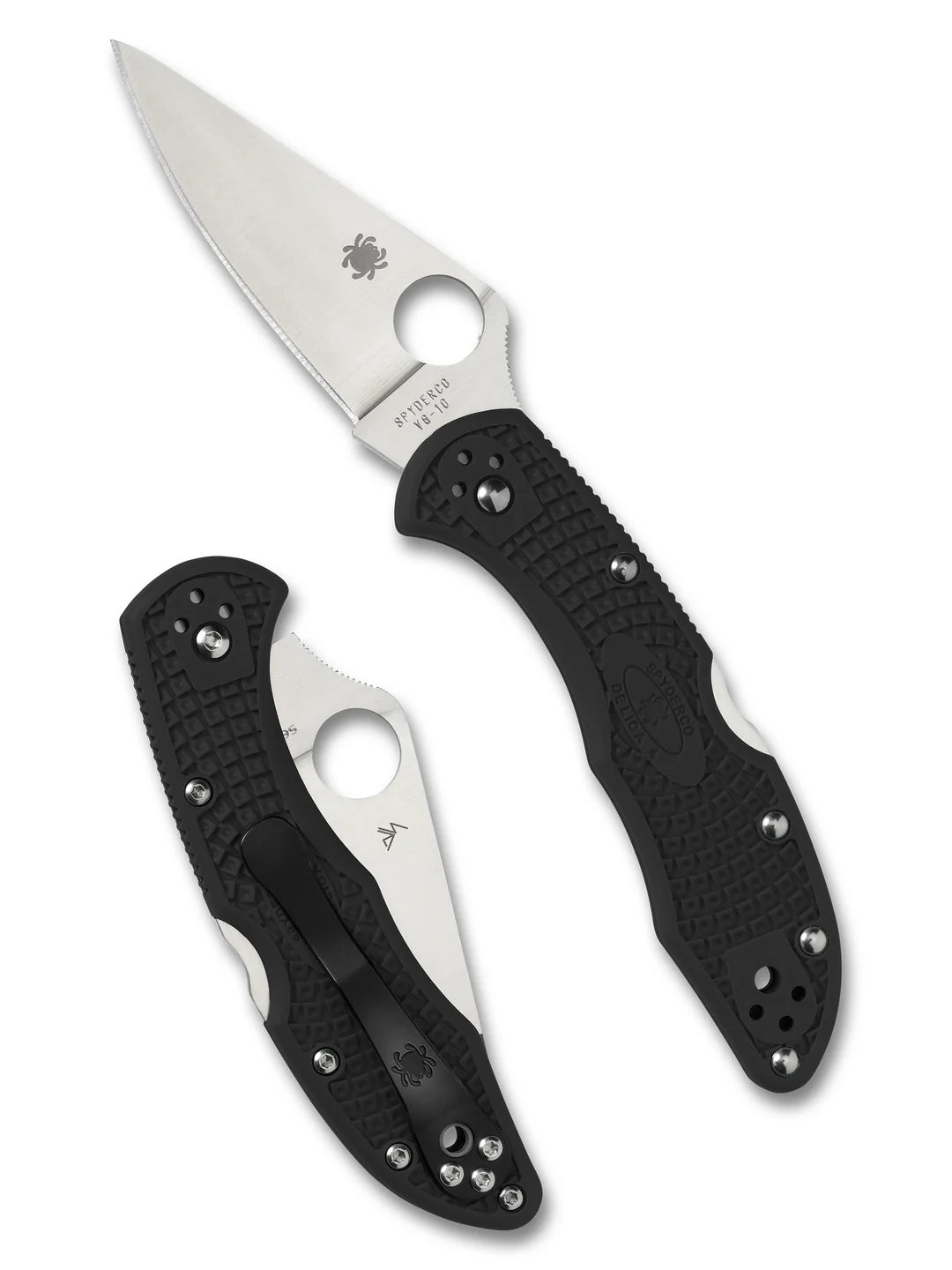 Couteau Spyderco Delica 4 Noir – VG-10 Spyderco