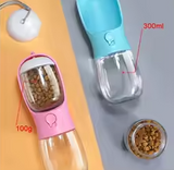 Distributeur de nourriture pour chiens et chats 300ml d'eau et 100g de croquette