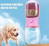 Distributeur de nourriture pour chiens et chats 300ml d'eau et 100g de croquette
