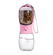 Distributeur de nourriture pour chiens et chats 300ml d'eau et 100g de croquette