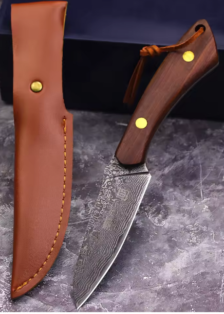 Couteau de chasse USA avec fourreau NEUNOEIL