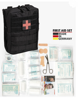 Trousse de secours LEINA PRO – 43 pièces – Noir MIL-TEC