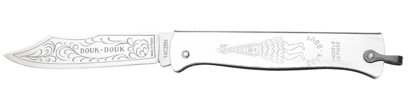 Couteau Douk-Douk chromé – 11 cm – Inox COGNET