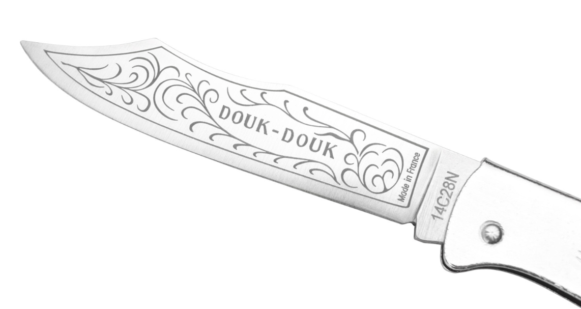 Couteau Douk-Douk chromé – 11 cm – Inox COGNET