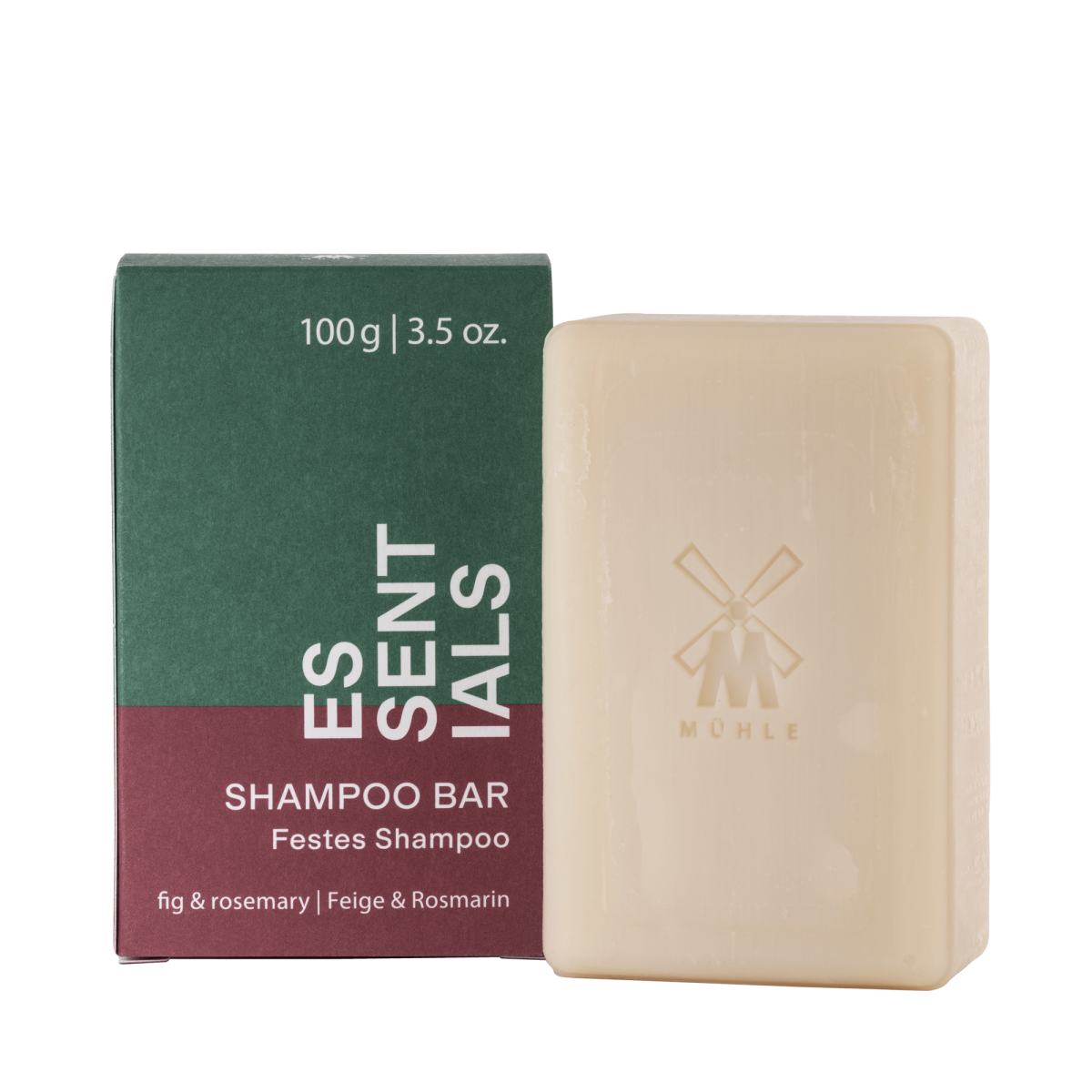 Shampoing solide – 100g – Figue &  Romarin MÜHLE