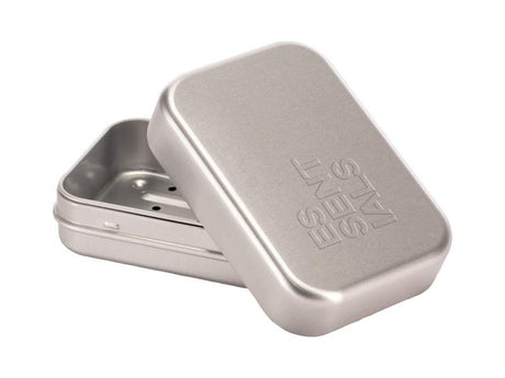 Boîte à savon - aluminium et egouttoir MÜHLE