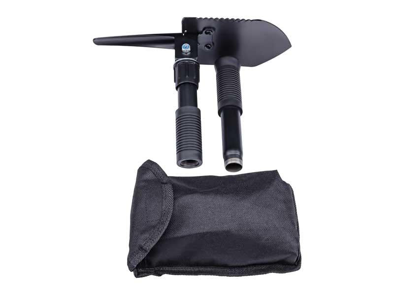 Pelle / pioche de camp pliable + étui CJH