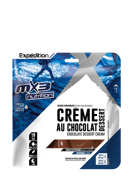 Crème Dessert au Chocolat Lyophilisée-90g-393kcal MX3