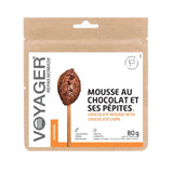 Mousse au chocolat et ses pépites lyophilisée -80g-348kcal VOYAGER
