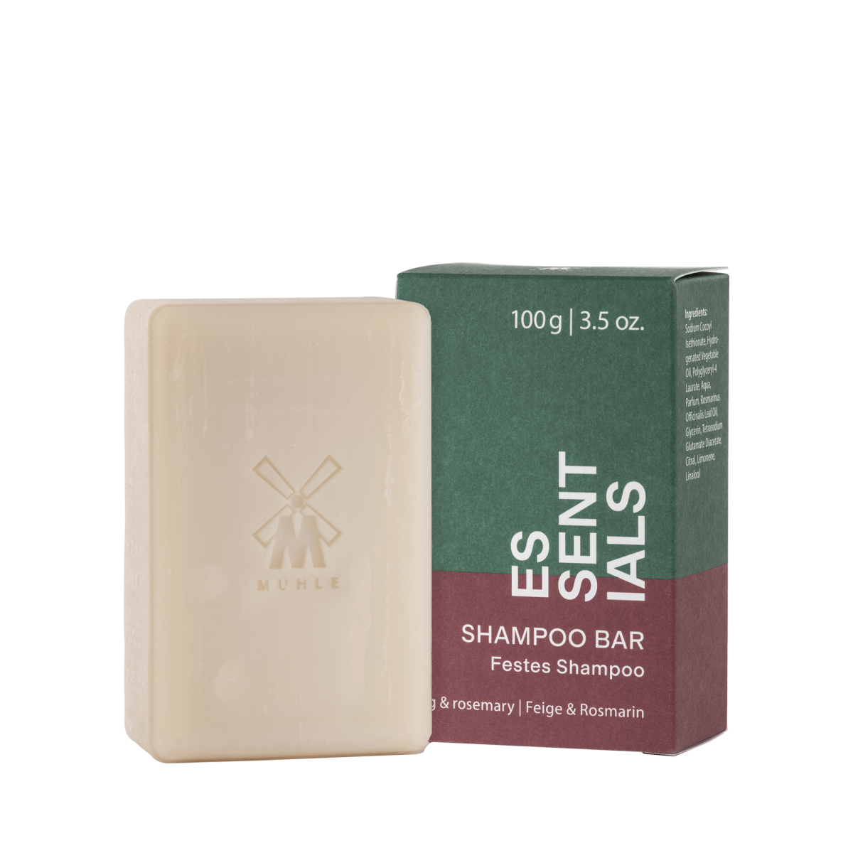 Shampoing solide – 100g – Figue &  Romarin MÜHLE