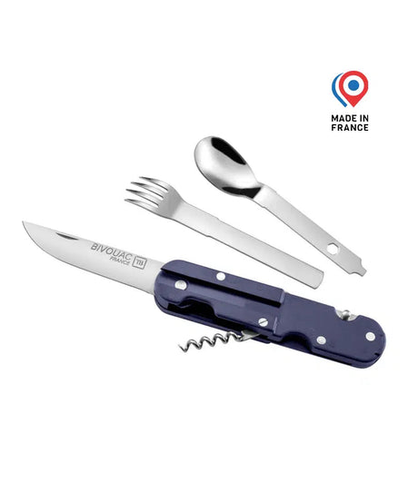 Le Couteau Bivouac avec Couverts TB Outdoor